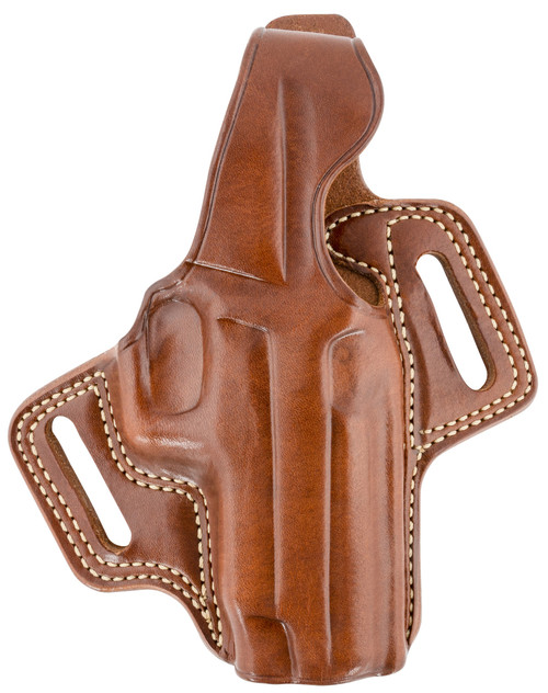 Galco FL248R Fletch  OWB Tan Leather Belt Slide Fits Sig P220 Fits Sig P226 Fits Browning BDA Right Hand                                                                                                