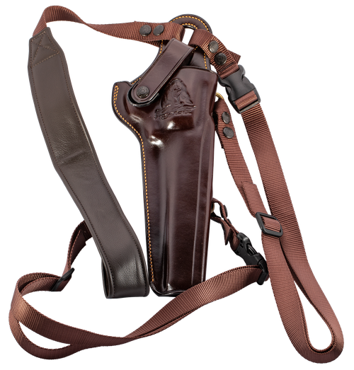 Galco KK130H Kodiak Chest Holster Havana Brown Leather Shoulder/Torso Strap Fits Ruger Super Redhawk 7.50" Right Hand                                                                                   