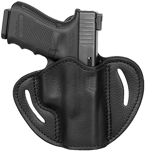 1791 Gunleather UCBH21NSBR Ultra Custom  OWB Size 2.1 Night Sky Black Leather Belt Slide Compatible w/Glock 17/S&W M&P Shield/Springfield XD Right Hand                                                 