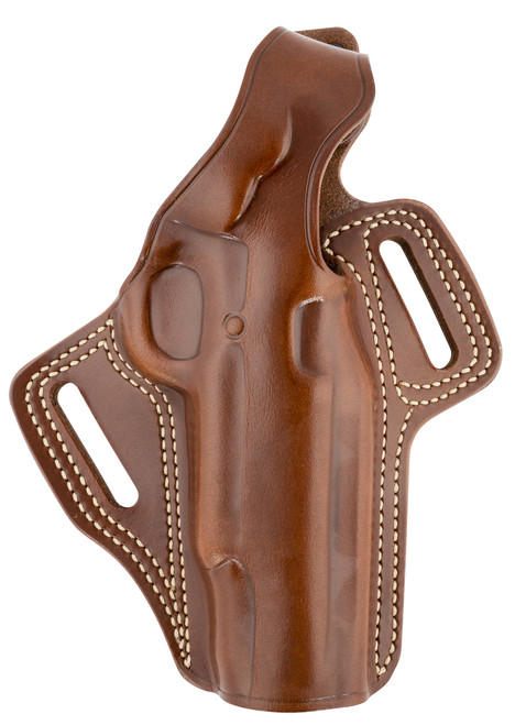 Galco FL212R Fletch  OWB Tan Leather Belt Slide Fits 1911 Right Hand                                                                                                                                    