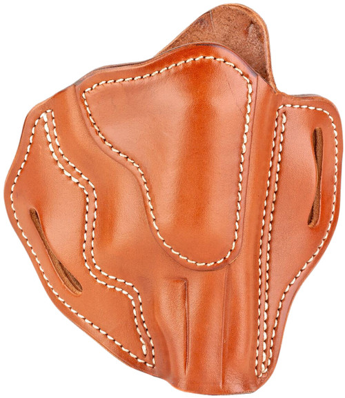 1791 Gunleather RVH3CBRR RVH3  OWB Size 03 Classic Brown Leather Belt Slide Fits S&W Governor Right Hand                                                                                                