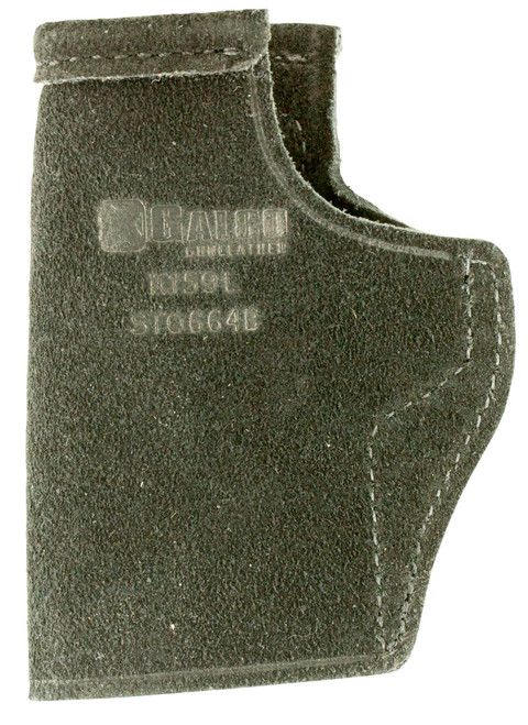 Galco STO664B Stow-N-Go  IWB Black Leather Belt Clip Fits Sig P938 Right Hand                                                                                                                           