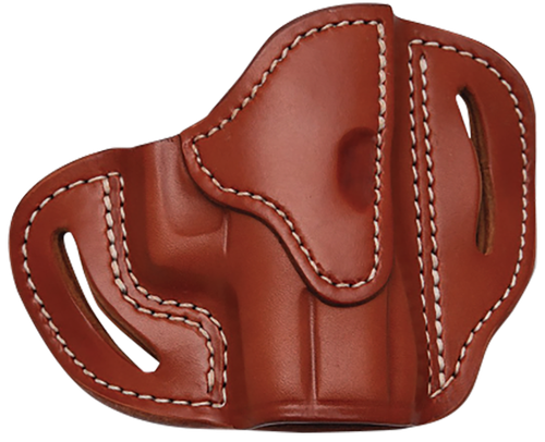 1791 Gunleather BHCCBRR BHC  OWB Size C Classic Brown Leather Belt Slide Compatible w/Glock 43/Sig P365/Walther PPK Right Hand                                                                          