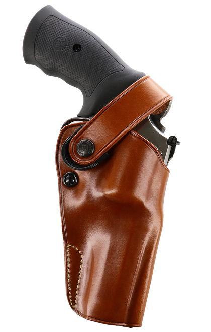 Galco DAO370 DAO Strongside/Crossdraw OWB Tan Steerhide Fits Colt King Cobra 4 1/4" Right Hand                                                                                                          