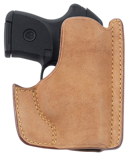 Galco PH838 Front Pocket  Natural Horsehide Fits Glock 42/Sig P365 Ambidextrous                                                                                                                         