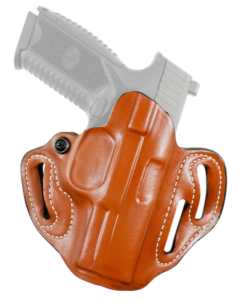 DeSantis Gunhide 002TAA09Z0 Speed Scabbard  OWB Tan Leather Fits S&W Shield X Right Hand                                                                                                                