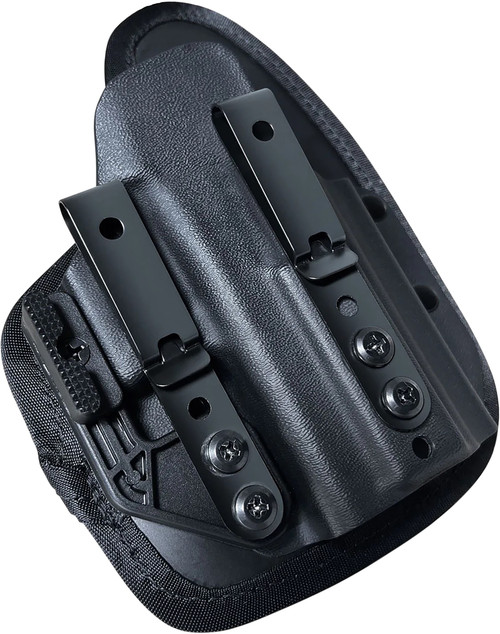 ADAPTIVE TACTICAL HT01001L OMNICARRY HOFTAC  IWB Black Polymer Belt Clip Fits Ruger/Canik/Glock Models Left Hand                                                                                        