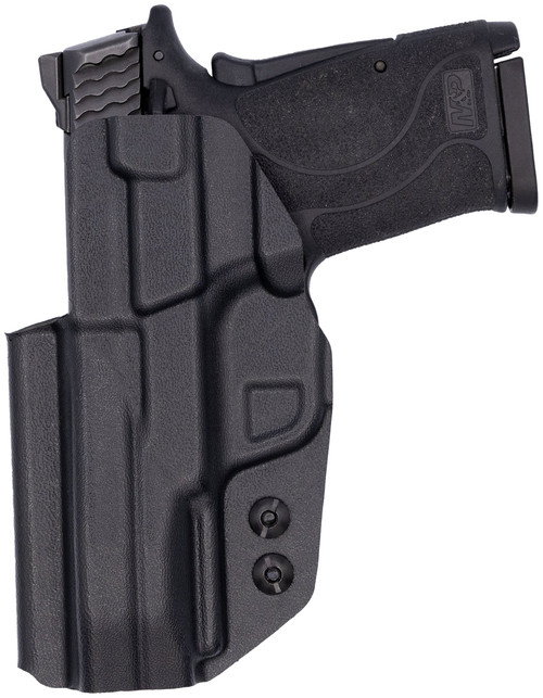 C&G Holsters 0538100 Covert  IWB Black Kydex Belt Clip Fits S&W M&P Shield 9EZ Right Hand                                                                                                               