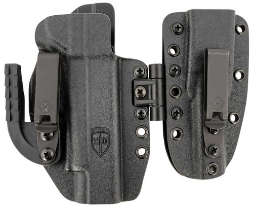 C&G Holsters 0080100 MOD 1 Holster System IWB Black Kydex Belt Clip Fits Sig Glock 48/MOS Right Hand                                                                                                    