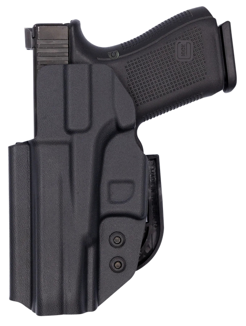 C&G Holsters 0008100 Covert  IWB Black Kydex Belt Clip Fits Glock 19/23                                                                                                                                 