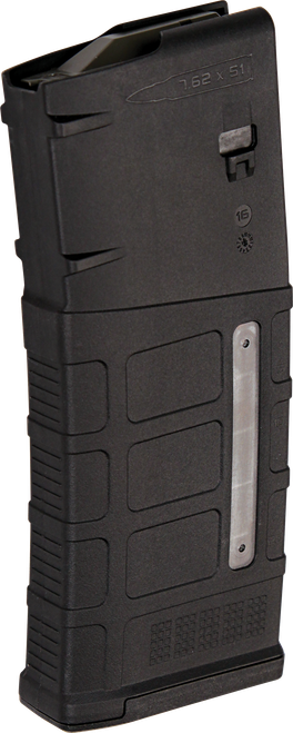 Magpul MAG292BLK PMAG GEN M3 25rd 308 Win/7.62x51mm NATO Fits AR-10/SR25 Black Polymer                                                                                                                  