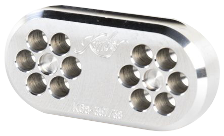 Kimber Mfg.,inc 4100022 K6S 2 Position Loading Station Compatible w/ 38 Special/357 Magnum Silver Aluminum                                                                                              