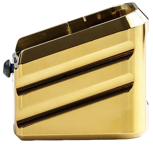 Cross Armory CRG+0MEG19GD Magazine Extension  Fits Glock 19/23/32 Gen 1-5 Gold Aluminum                                                                                                                 