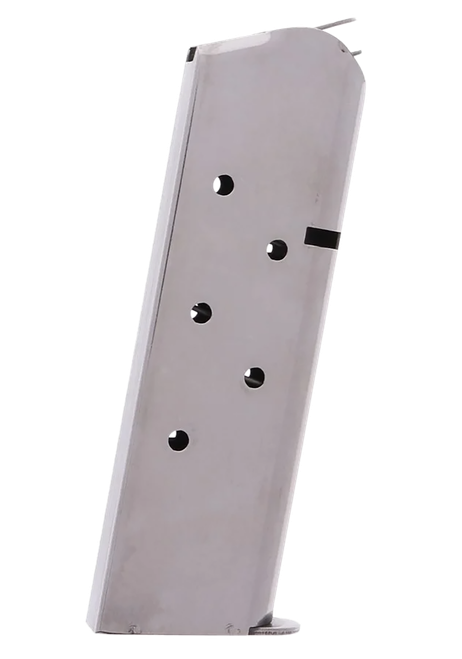 Kimber Mfg.,inc 1000156A   7rd 45 ACP Fits 1911 Silver Steel                                                                                                                                            