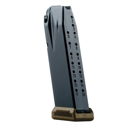 Century Arms MA2373D  Base Plate 17rd 9mm Fits MC9L/MC9LS Black/FDE                                                                                                                                     