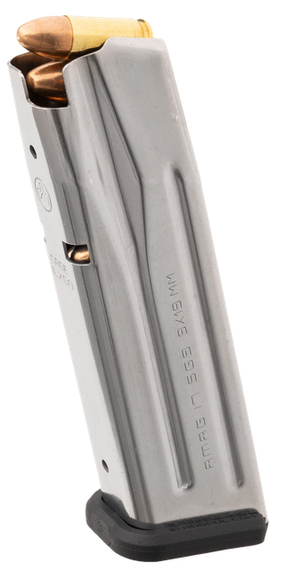 Magpul MAG1331SST P320 SG9 17rd 9mm Fits Sig P320/M17/M18 Compatible w/ Full Size/Compact/Sub-Compact Stainless Steel                                                                                   