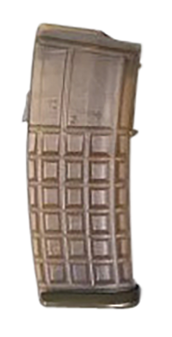 Steyr Arms 1200050500 OEM Replacement Magazine 30rd Detachable w/ OD Green Floor Plate 5.56x45mm Fits Steyr Arms AUG Clear OD Green Polymer                                                             