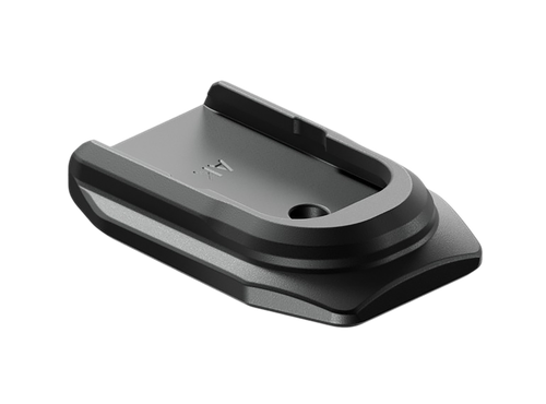 Radian Weapons R0954 Basepad  Fits Glock 17/34/45/47 Handgun Black 2 Pack                                                                                                                               
