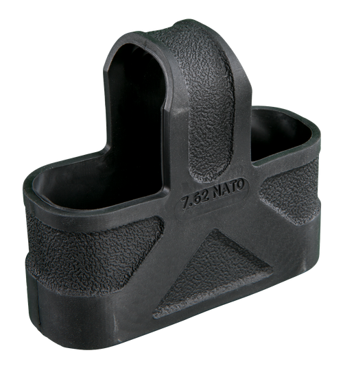 Magpul MAG002-BLK Original Magpul  Made of Rubber w/ Black Finish for 7.62x51mm NATO Mags/ 3 Per Pack                                                                                                   