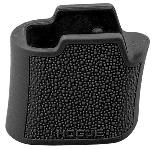 Hogue 18040 OverMolded Extension Base Pad Cobblestone Fits Sig Sauer P365 15rd Black Rubber                                                                                                             
