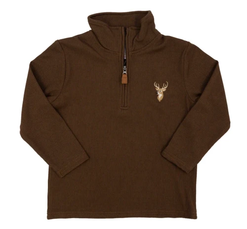 DEER BOYS 1/4 ZIP PULLOVER