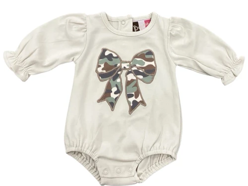 CAMO BOW L/S BUBBLE