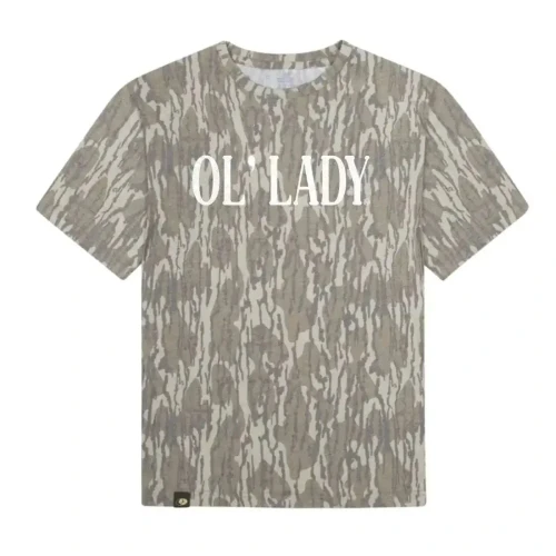 OL LADY CAMO SS SHIRT