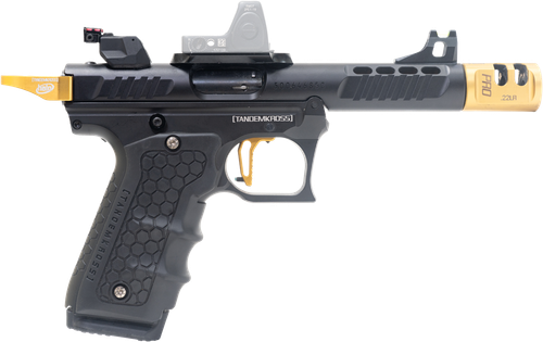 TandemKross FA26N0458BBG2 Mark IV 22/45 Lite 22 LR 10+1 4.50" Stainless Threaded Barrel Black Anodized Serrated Slide Black Anodized Polymer Frame Aluminum Grip RMR/RMSC/Delta Point Pro               