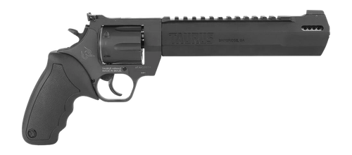 Taurus 2-35081RH Raging Hunter  350 Legend 6 Shot 8.38" Matte Black Barrel w/Picatinny Rail, Matte Black Oxide Cylinder, Matte Black Stainless Steel Frame w/Picatinny Rail, Transfer Bar Safety        