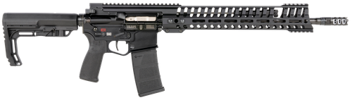 Patriot Ordnance Factory 01143 P415 Edge 223 Rem,5.56x45mm NATO 16.50" 30+1 Black Hard Coat Anodized 6 Position MFT Stock                                                                               