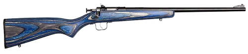 Crickett KSA2222 Youth  22 LR 1rd 16.12" Blued Barrel & Receiver, Fixed Front/Adjustable Rear Peep Sights, Blue Laminate Stock w/11.5" LOP, Rebounding Firing Pin Safety                                