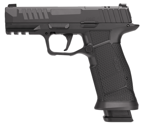 Sig Sauer 385CA9BXR3MS P385 Carry 9mm Luger 21+1 4" Black Nitron Stainless Steel Optic Ready Slide, Black Stainless Steel Frame w/Picatinny Rail, SIG-LOC PRO Footprint, Ambidextrous, Manual Safety    