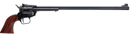 Heritage Mfg RR22B16AS Rough Rider  22 LR 6 Shot, 16" Black Steel Barrel, Black Zinc Alloy Frame, Black Cylinder, Cocobolo Grip, Hammer/Thumb Safety, Exposed Hammer                                    
