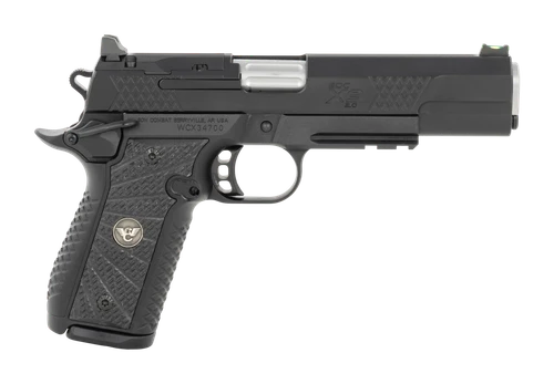 Wilson Combat 2EDCXLPR9AOR EDC X9 2.0 9mm Luger 15+1 5" Stainless Fluted Barrel, Black Armor-Tuff Optic Ready Slide, Aluminum Frame, Black G10 Grip, Ambi Safety                                        