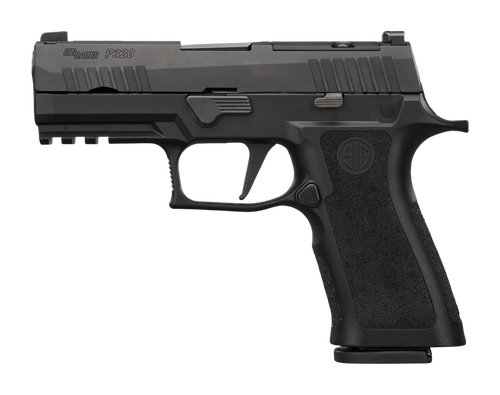 Sig Sauer 320XCA9BXR3PR2 P320 XCarry 9mm Luger 17+1 3.90" Black Nitron Stainless Steel Optic Ready Slide, Black Polymer Frame w/Picatinny Rail, Black Polymer Grip, Right Hand                          