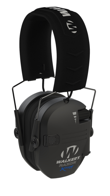Walker's GWPXDRSEM Razor X-TRM Digital Electronic Muff 21 dB Over the Head Black Polymer                                                                                                                