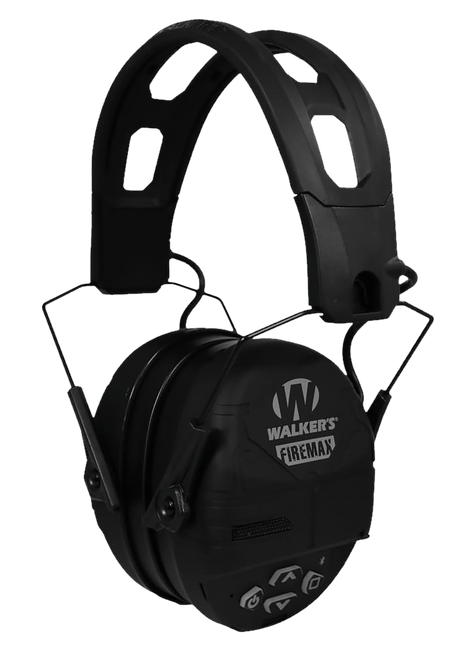 Walker's GWPDFM-BT Firemax Bluetooth Digital Muff Bluetooth Digital 23 dB Black                                                                                                                         