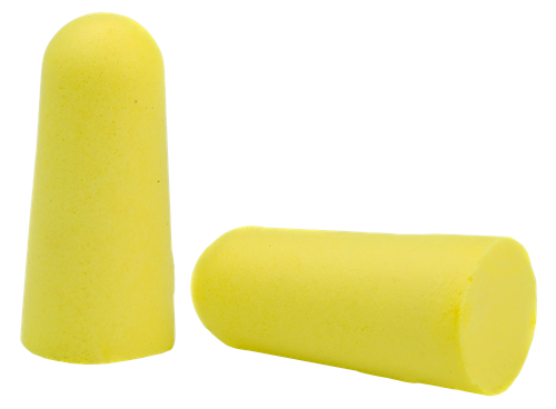 Walker's GWPPLGCANYL Foam Ear Plugs  32 dB Yellow Adult 7 Pair                                                                                                                                          