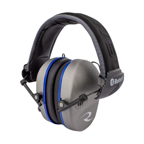 Radians R3700 R-3700 Quad Mic Electronic Muff Polymer 24 dB Over the Head Pewter/Black Adult 1 Pair                                                                                                     