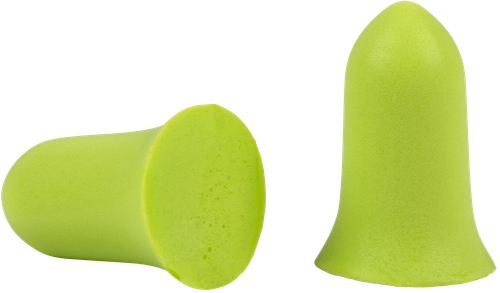 Allen 4131 Tapered Foam Ear Plugs 32 dB Lime Green 25 Pair                                                                                                                                              