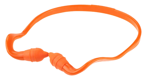 Radians RB210CS Rad-Band 2 25 dB Behind The Neck Orange Ear Buds with Orange Cord Adult 1 Pair                                                                                                          