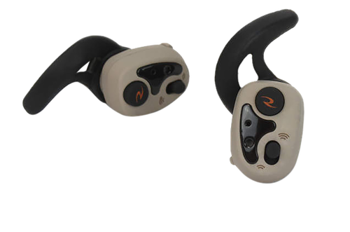 Radians VXNANO40 Vertex Nano Wireless Electronic Earbuds 25 dB In The Ear Tan Adult 1 Pair                                                                                                              