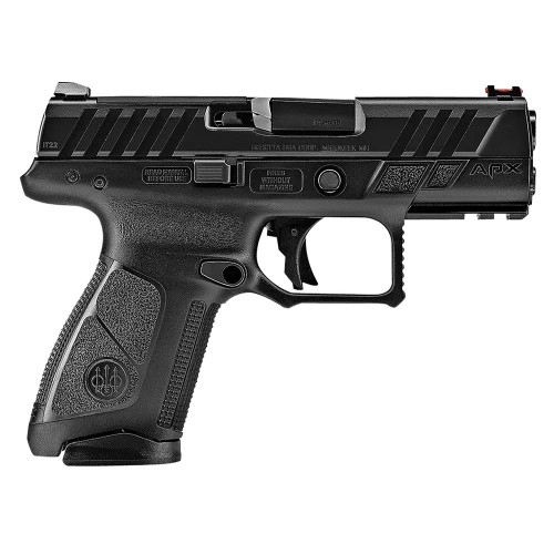 Beretta APX-A1 Compact Handgun 9mm Luger 15rd Magazines (2) 3.7" Barrel Black Beretta APX-A1 Compact Handgun 9mm Luger 15rd Magazines (2) 3.7" Barrel Black