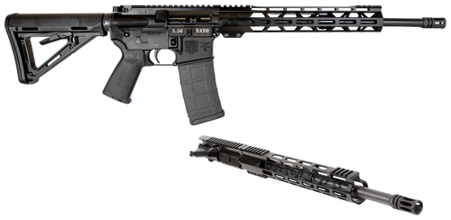 Diamondback DB1721K001 DB15 Combo 5.56x45mm NATO & 300 Blackout 16" 30+1, Black, Carbon Rec, 12" M-LOK Handguard, Magpul Carbine Stock & Grip, Includes 2 Uppers                                        