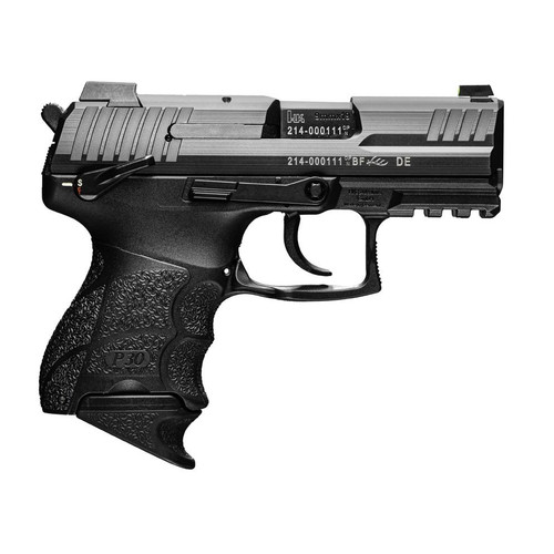 H&K P30SKS Subcompact Handgun 9mm Luger 10rd Magazines(2) 3.27" Barrel DA/SA V3 Rear Decocking Button Ambi Safety