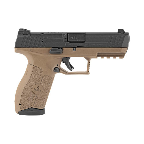 IWI MASADA Pistol 9mm 2 17/rd Magazines 4.1" Barrel FDE 3-Dot Sight Night Sights
