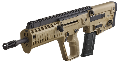 IWI US XFD18 Tavor X95 5.56x45mm NATO Caliber with 18.50" Barrel, 30+1 Capacity, Flat Dark Earth Metal Finish, Flat Dark Earth Fixed Bullpup Stock & Polymer Grip Right Hand                            