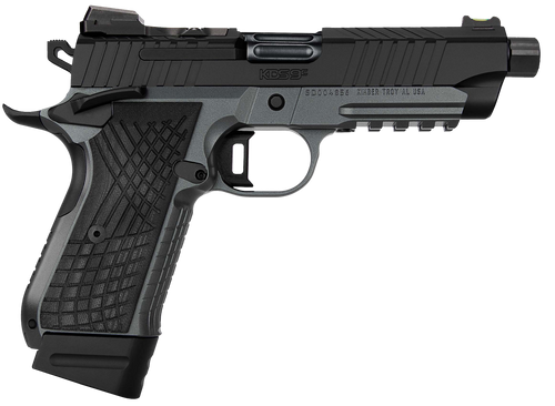 Kimber Mfg.,inc 3100021 KDS9C TFS 9mm 15+1 18+1 4.60" KimPro Gray/Black Front and Rear Serrations Stainless Steel G-10 Grip                                                                             