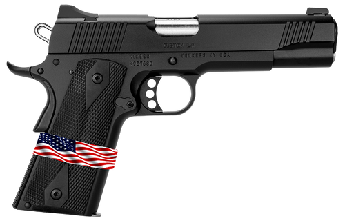 Kimber Mfg.,inc 3000502 Custom LW Liberty 9mm 7+1 5" KimPro Black Front Serrations Steel Slide ANKA Grip                                                                                                