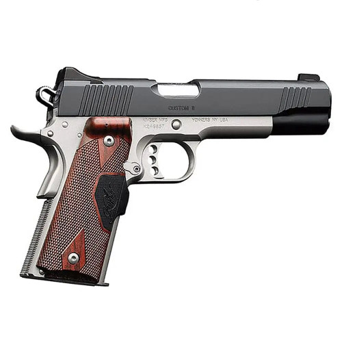 CUSTOM II TWO-TONE W/LASER GRIP 45ACP 5"